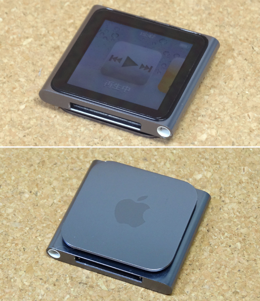動作確認/初期化済み Apple/アップル 第6世代 iPod nano MC694J/A 16GB