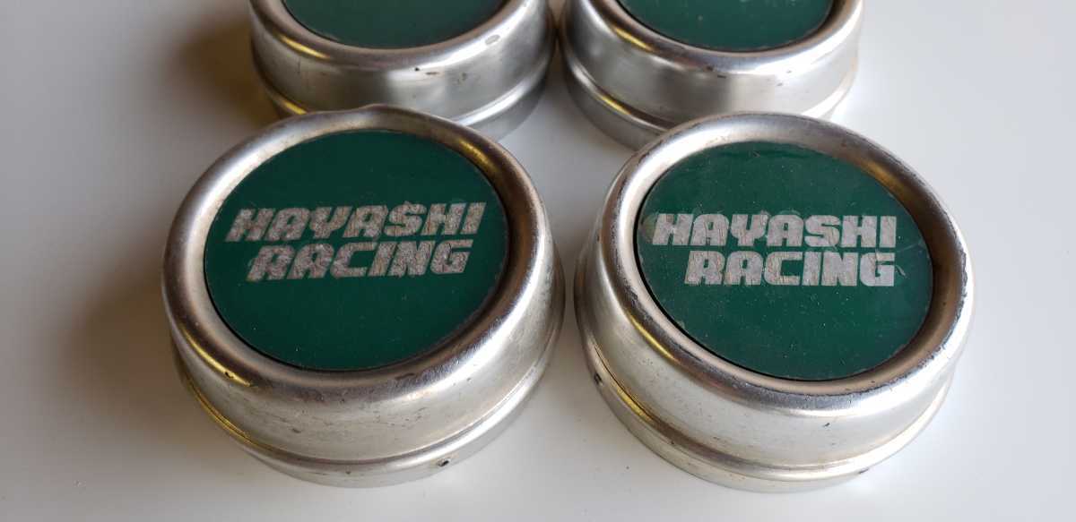 センターキャップ HAYASHI 4個セット当時物USED 当時物 RACING ハヤシ 