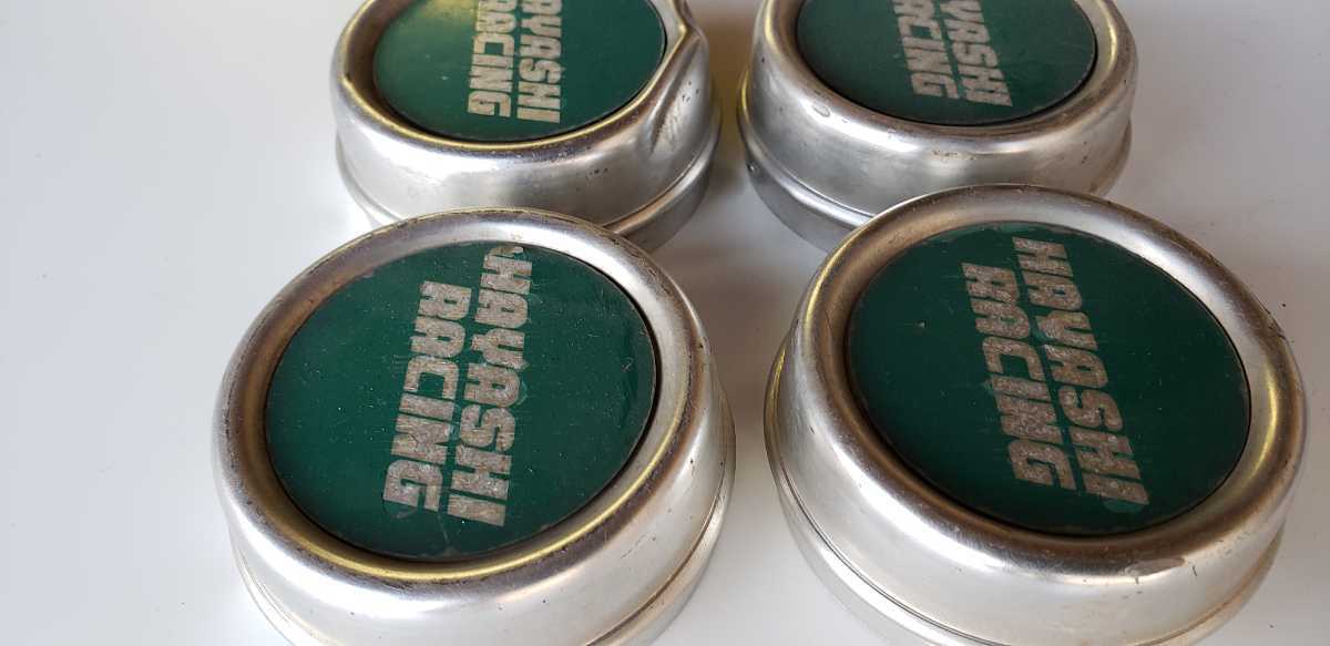センターキャップ HAYASHI 4個セット当時物USED 当時物 RACING ハヤシ 