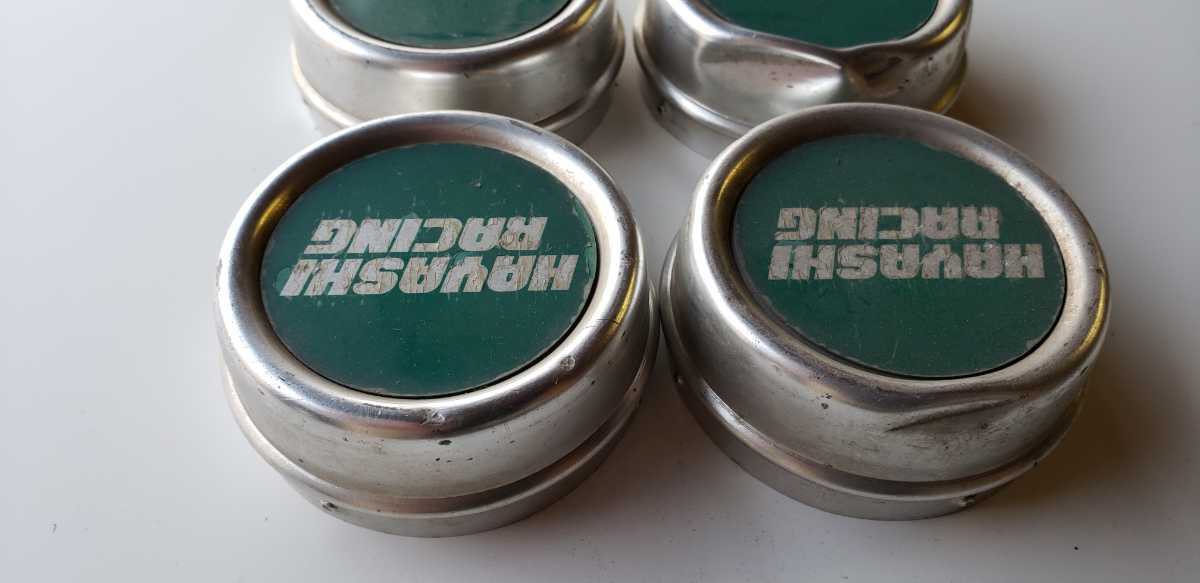 センターキャップ HAYASHI 4個セット当時物USED 当時物 RACING ハヤシ 