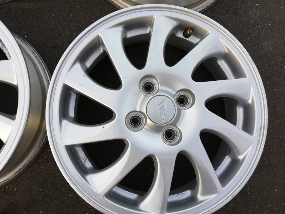 15インチ ダイハツ純正 良品 アルミホイール PCD100 4.5J＋45 4本
