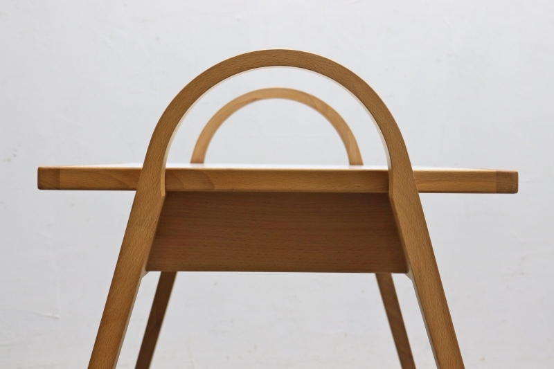 ◇日進木工 ACTUS N-Kids ビーチ材 テーブル キッズ デスク 机