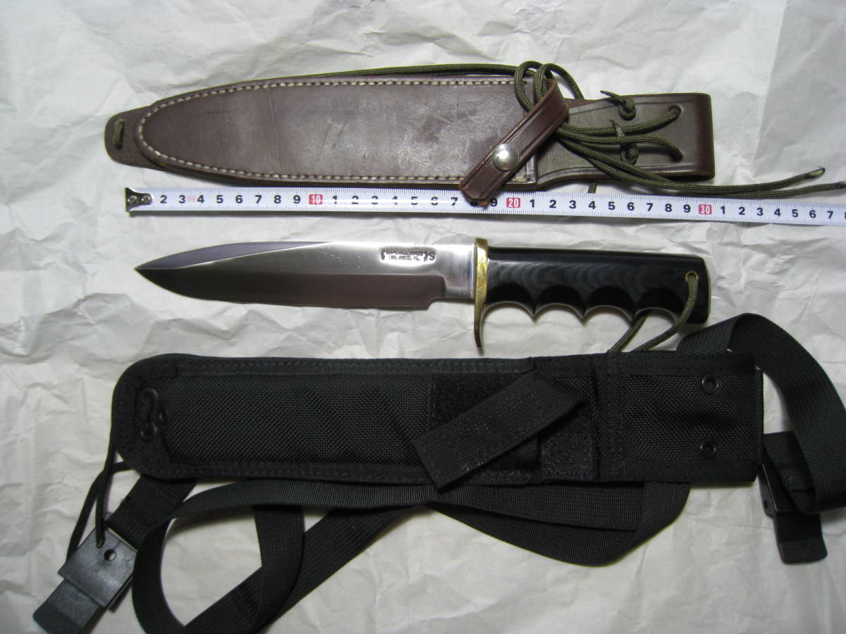 限定SALE，送料無料 Randall SheathKnife ランドール シースナイフ ダイビングナイフ 革シース ナイロンシース(ハンティングナイフ、狩猟刀)｜売買されたオークション情報、yahooの商品情報をアーカイブ公開 - オーク ハンティングナイフ、狩猟刀