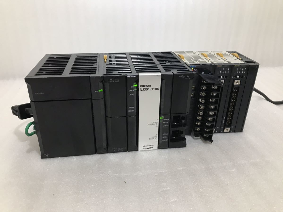 低価，格安 omron オムロン マシンコントローラ CPUユニット 電源ユニット NJ301-1100 NJ-PA3001 AD04U ID231 OD2315台セット(その他)｜売買されたオークション情報、yahooの商品情報をアーカイブ公開 - オークファン その他