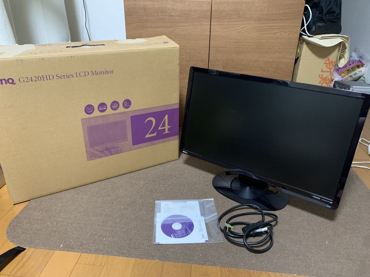 BenQ G2420HD フルHD 24型液晶 液晶モニター G2420HD BenQ 24インチ