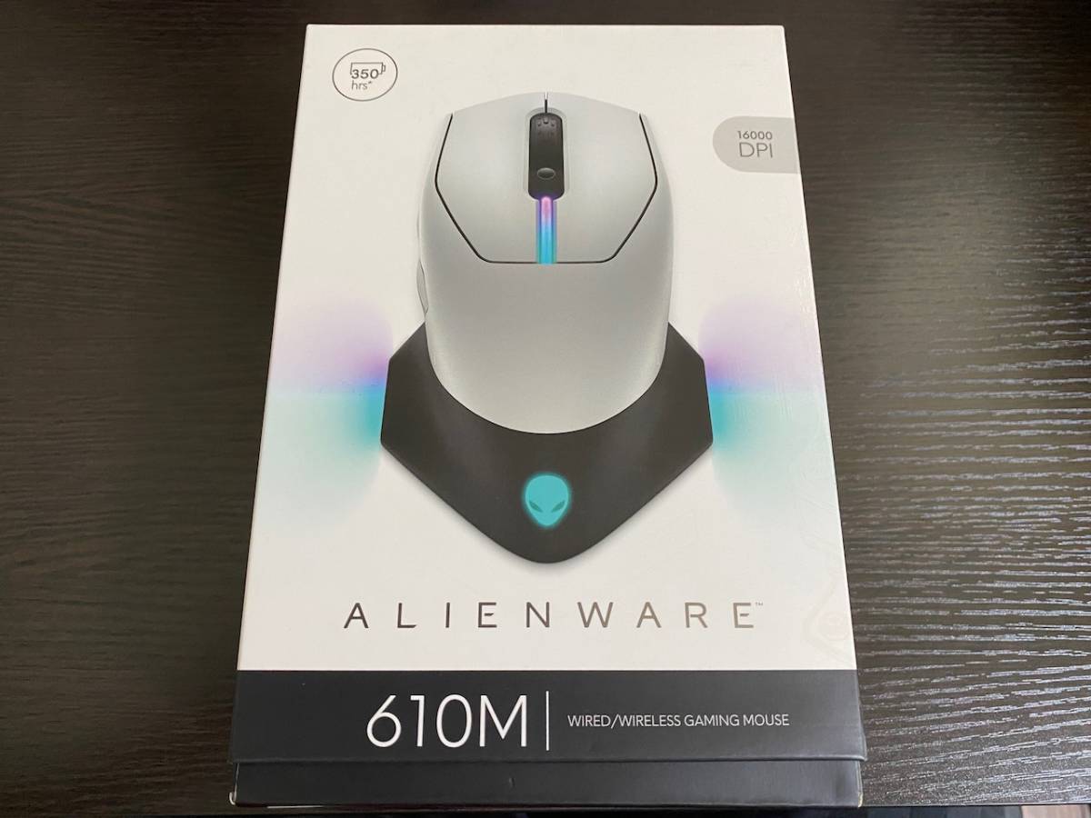 【2025，新品】 ALIENWARE 有線/無線 最長300時間 ゲーミングマウス 7ボタン 16000DPIセンサー AW610M ルナライト Alienware AW610M(ワイヤレスマウス)｜売買されたオークション情報、yahooの商品情報をアーカイブ公開 - ワイヤレスマウス