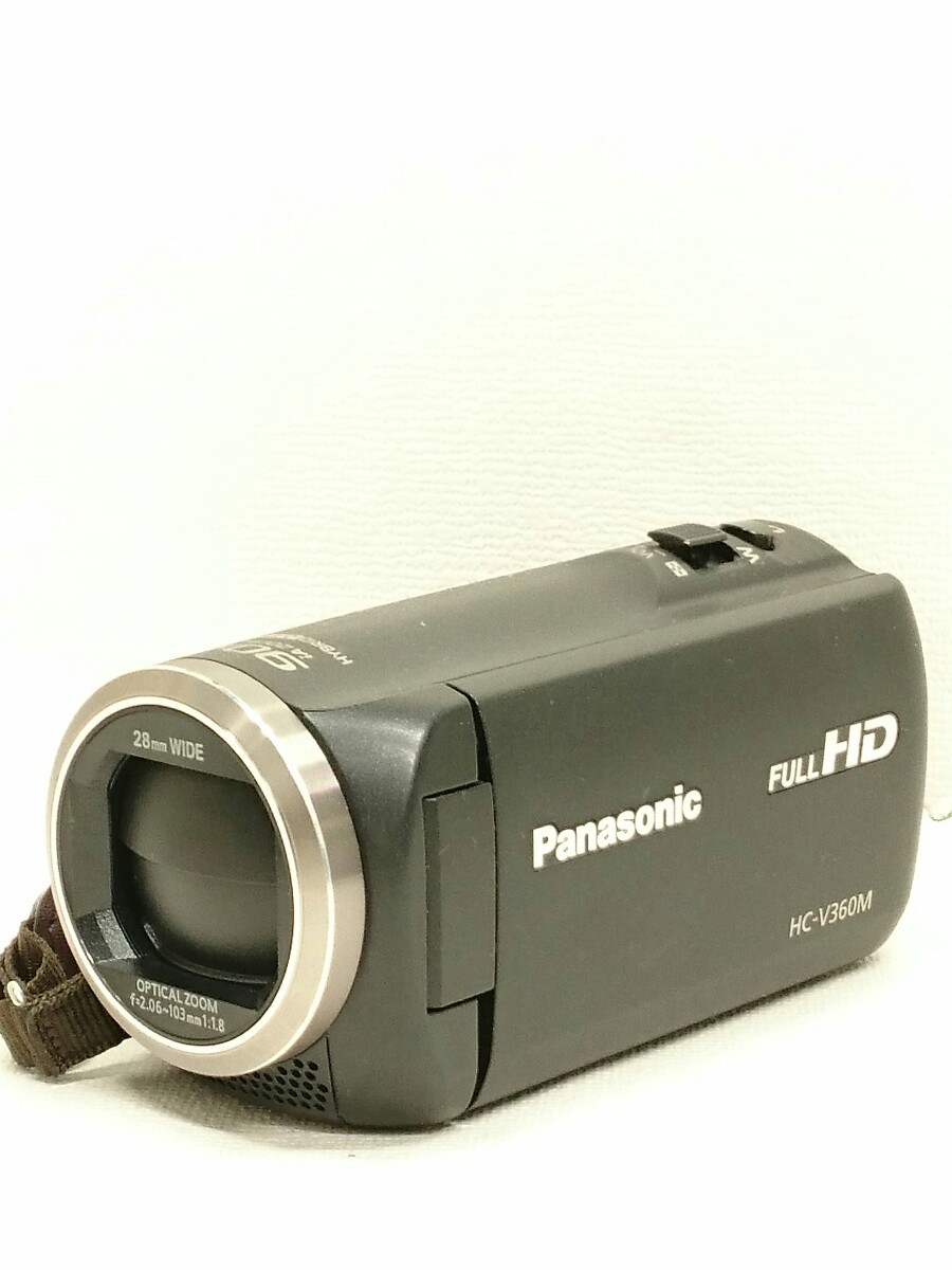 Panasonic◇ビデオカメラ HC-V360M-W [ホワイト] HC-V360M ビデオ
