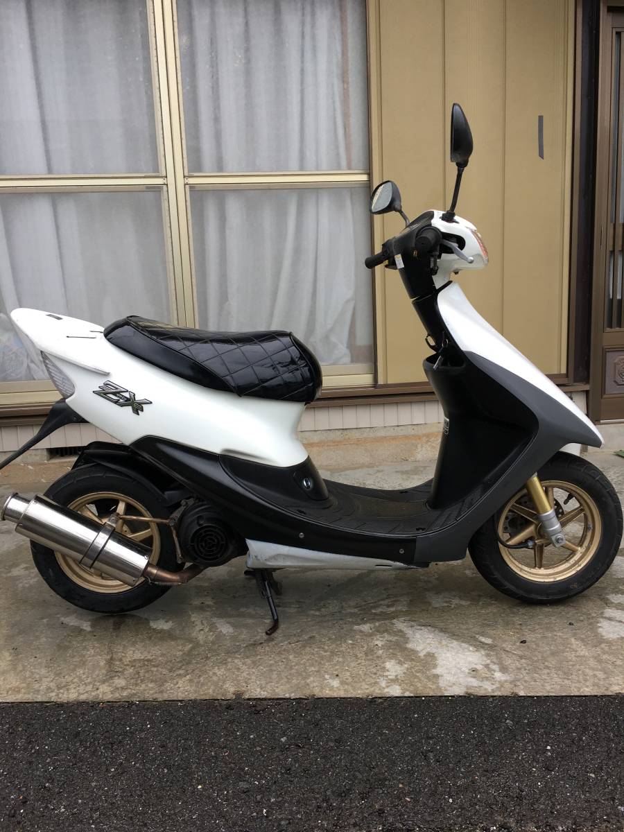 ホンダ 2st ライブデュオ ZX HONDA Live Dio ZX 実動 マフラー
