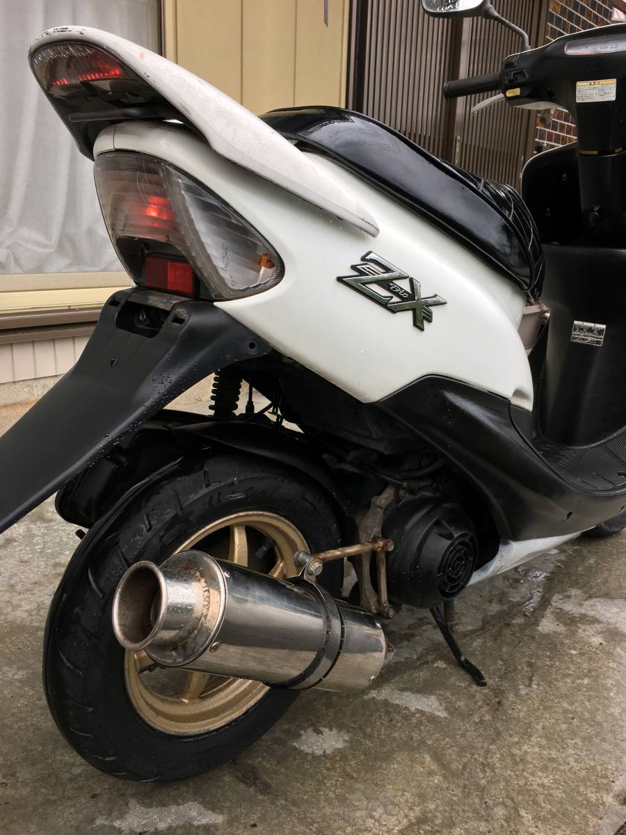 ホンダ 2st ライブデュオ ZX HONDA Live Dio ZX 実動 マフラー