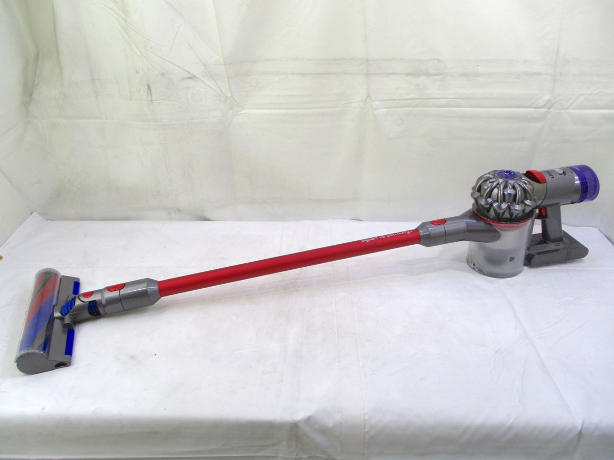V8 Dyson Fluffy Slim ダイソン 掃除機 Black コードレス掃除機 公式 