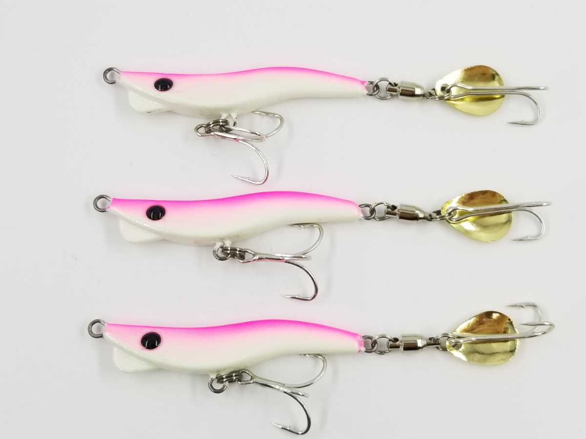 お得セット エビソフトジグ グロー 夜光 6cm 3g 5本セット 普通郵便 ８２ Eu Milkit Bike