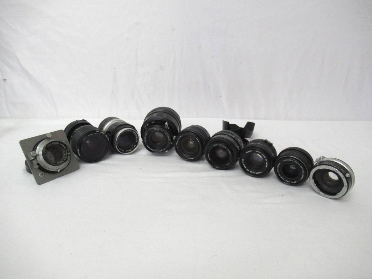 レンズ9本まとめ売り】MAMIYA/CANON/NIKON他/SEKOR P 1:4.7 f=127mm
