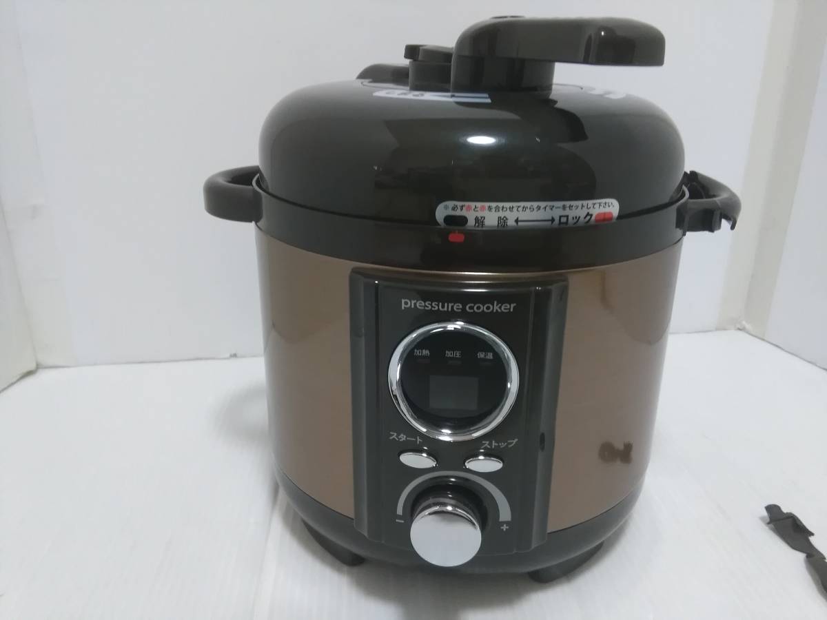 LIVCETRA (リブセトラ) 電気圧力鍋 LPC-T12⁄T 【 送料込 未使用品 破損