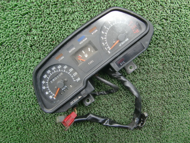 当時物 メーター 純正 240㎞ Z400GP Z550GP Z550F トリップ確認 Z550F