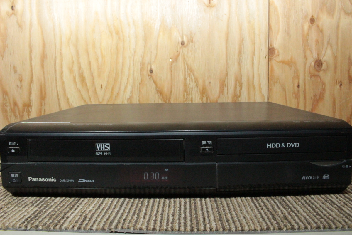 Panasonic】 パナソニック DMR-XP25V HDD/DVD/VHSレコーダー DMR-XP25V
