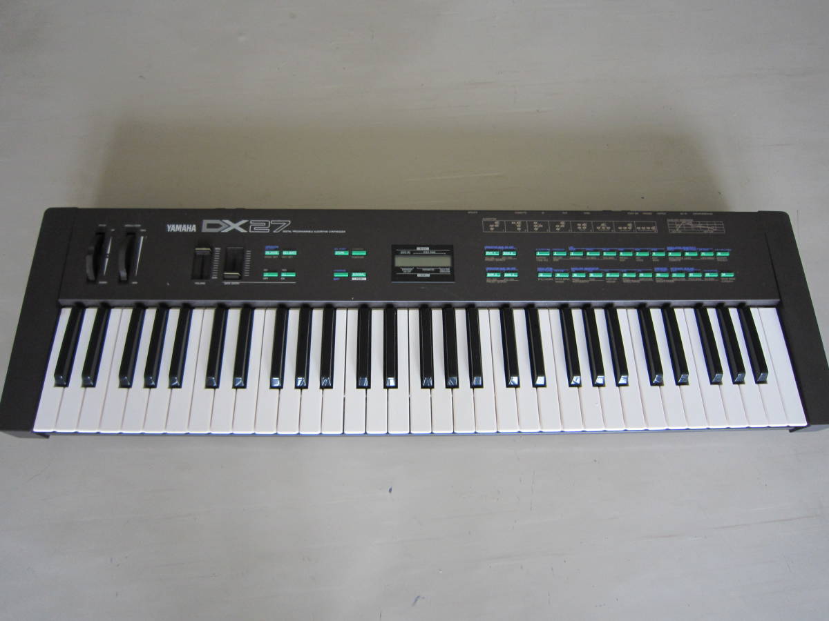 YAMAHA DX27 ヤマハ 公式通販 FM音源 シンセサイザー 61鍵盤 | Yamaha