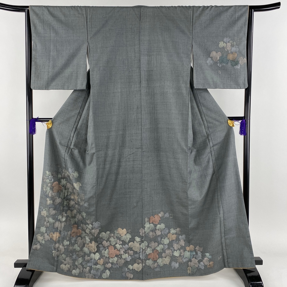 数量限定，正規品 着物月花 おぼろ染 相良刺繍 可憐な花尽くしの訪問着 