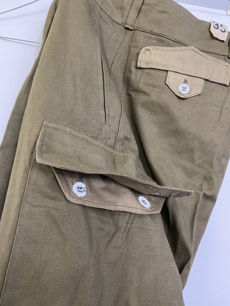 希少 レア フランス軍 M47 パンツ デッドストック メタルボタン M-47 