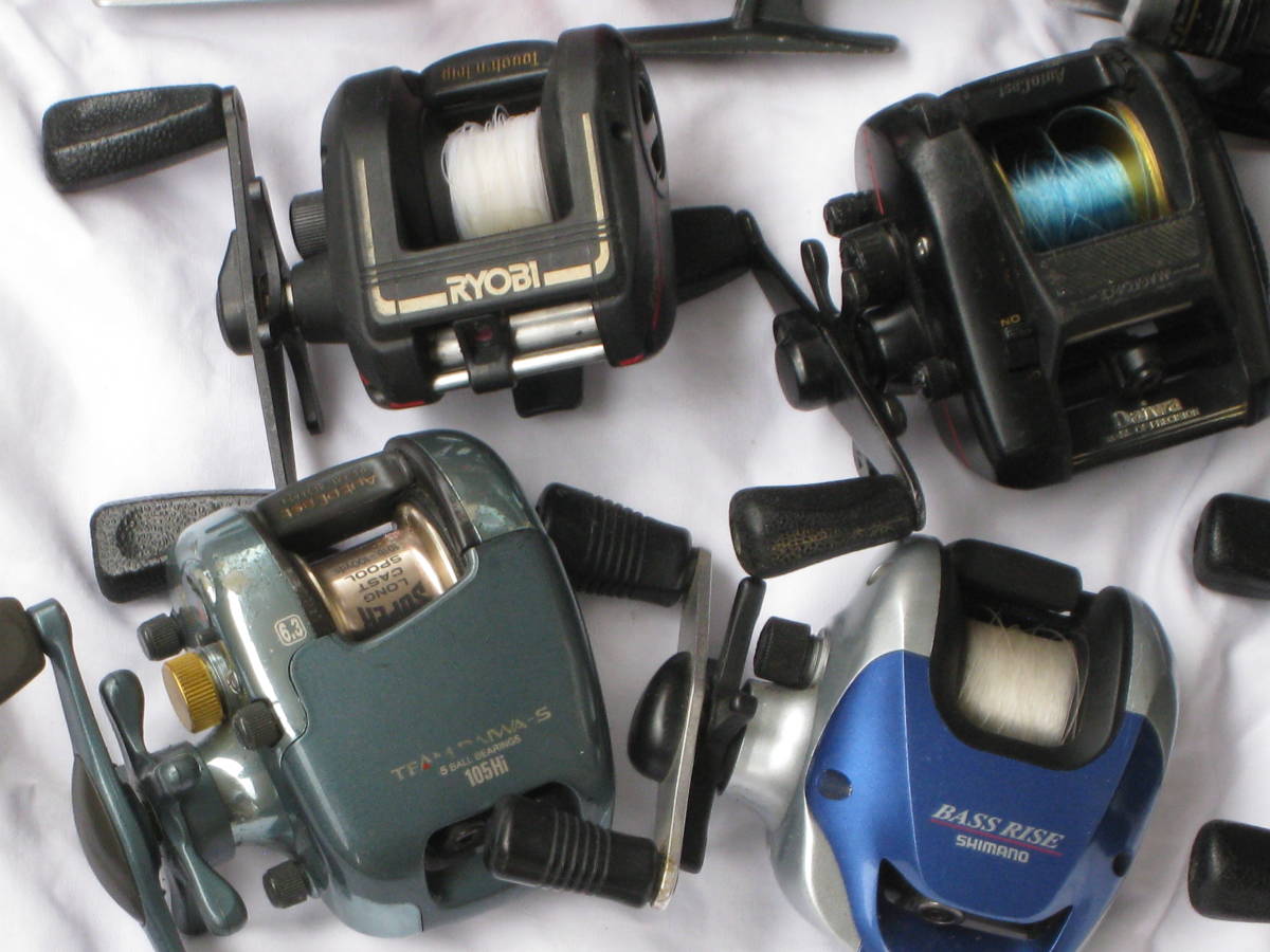 リール ダイワ リョービ シマノ SHIMANO セット DAIWA ma ジャンク 2026年最新Yahoo!オークション - 大量 まとめて 56-197064-21 05 レッド