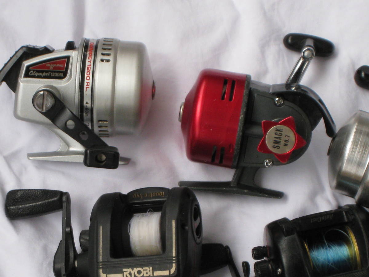 リール ダイワ リョービ シマノ SHIMANO セット DAIWA ma ジャンク 2026年最新Yahoo!オークション - 大量 まとめて 56-197064-21 05 レッド