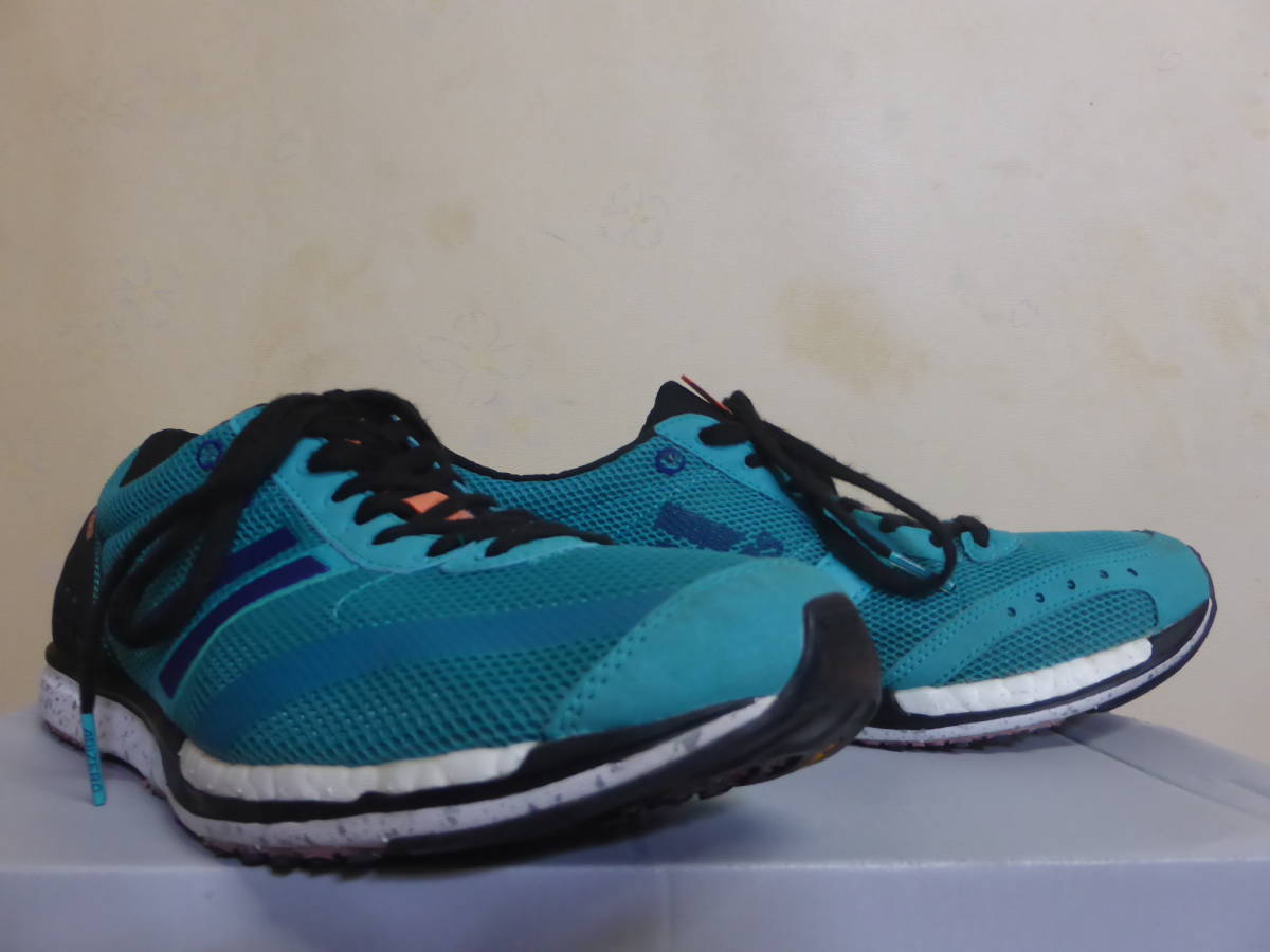 【お得，新品】 アディダス adidas adizero takumi sen 3 アディゼロ 匠 タクミ 戦 ターコイズ&times;黒&times;青 US8 26cm(26.0cm)｜売買されたオークション情報、yahooの商品情報をアーカイブ公開 - オークファン 26.0cm
