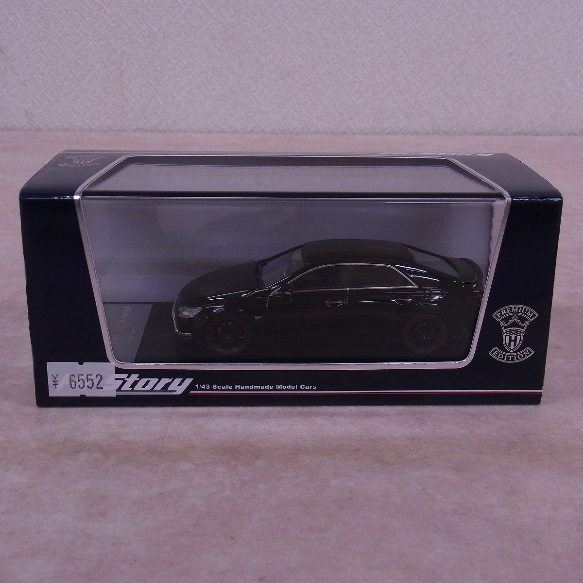 ハイストーリー 1/43 トヨタ マーク X 350S No.HS070 ブラック Hi