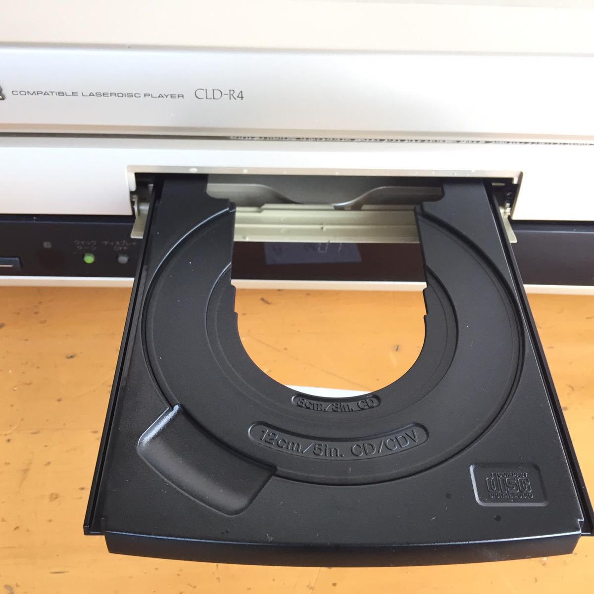 コンパチブルLDプレーヤーCLD-R4 tf8su2k パイオニア両面LDプレーヤー