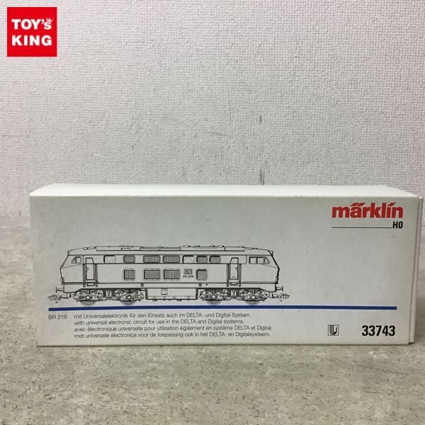 1円～ メルクリン HOゲージ 33743 ディーゼル機関車 BR 216 / marklin