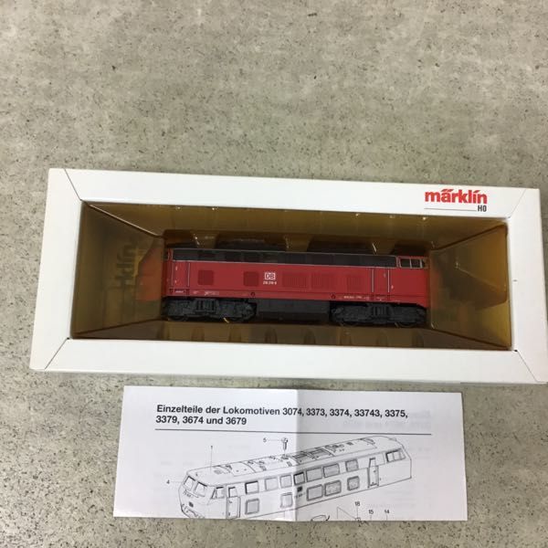 1円～ メルクリン HOゲージ 33743 ディーゼル機関車 BR 216 / marklin