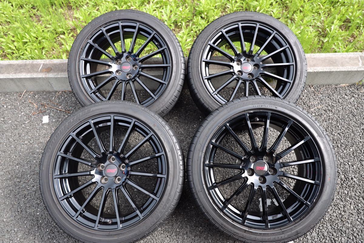 STIパフォーマンスホイール 18インチ 四本セット SUBARU BRZ STIホイール 7.5J 18インチ ＋48 PCD100 5H 4本セット 86 18