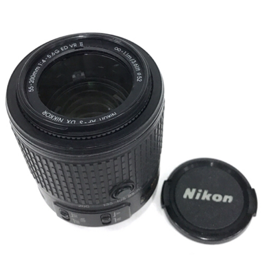 本物保証，定番人気 1円 Nikon AF-S NIKKOR DX 55-200mm F4-5.6G ED VR カメラレンズ(ニコン)｜売買されたオークション情報、yahooの商品情報をアーカイブ公開 - オークファン ニコン