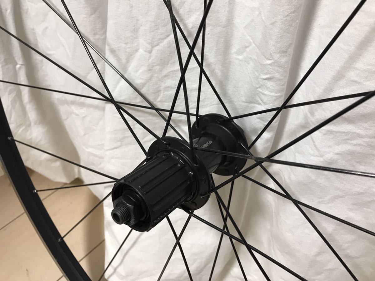 WH-RS010 SHIMANO シマノ クリンチャー 700C 前後セット WH クリンチャーホイール前後セット 完組ホイール ロードバイク 中古品公式通販 クリンチャーホイール RS 010 ギア付き 未使用