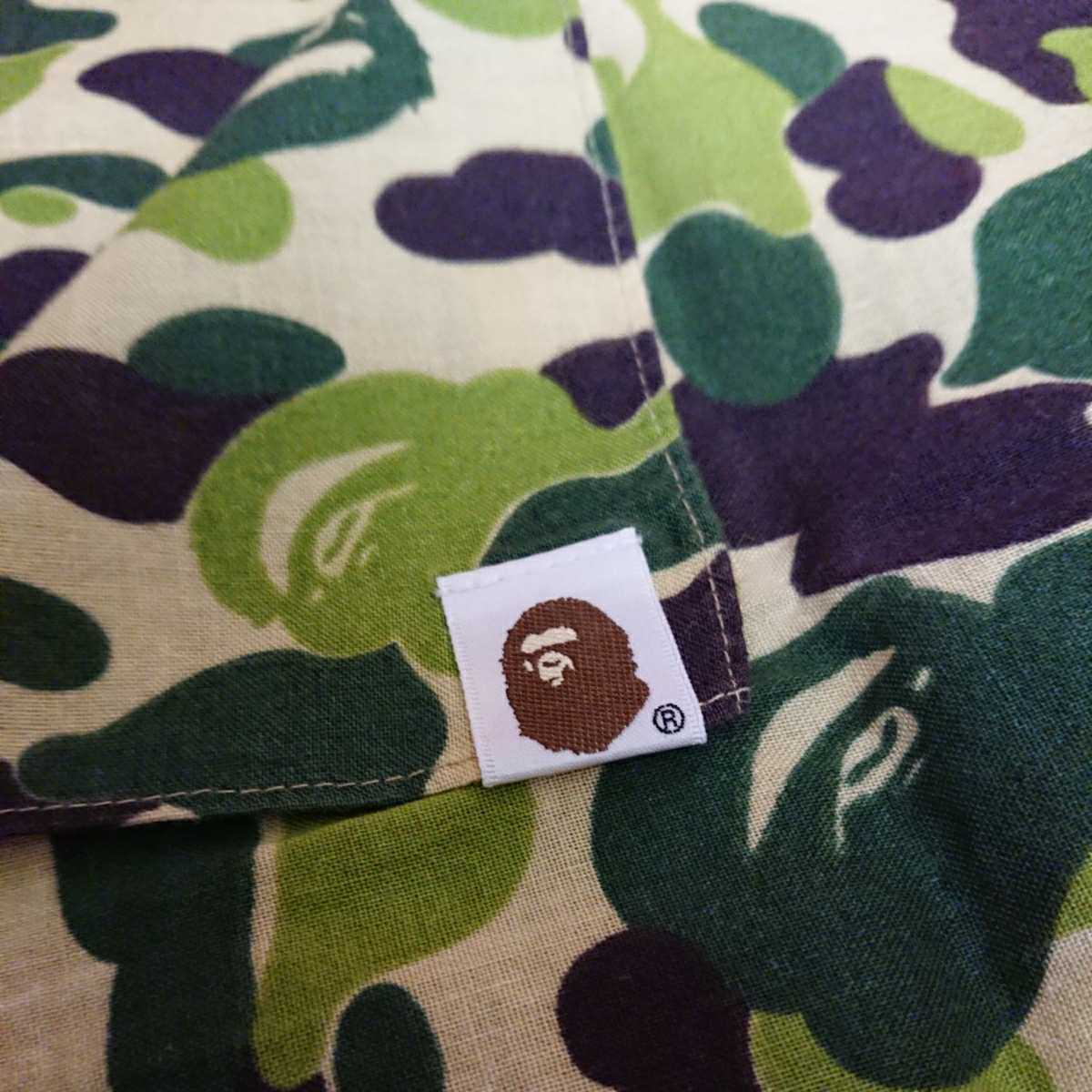 a bathing ape アベイシングエイプ bape abccamo 大猿 迷彩 ハンカチ 