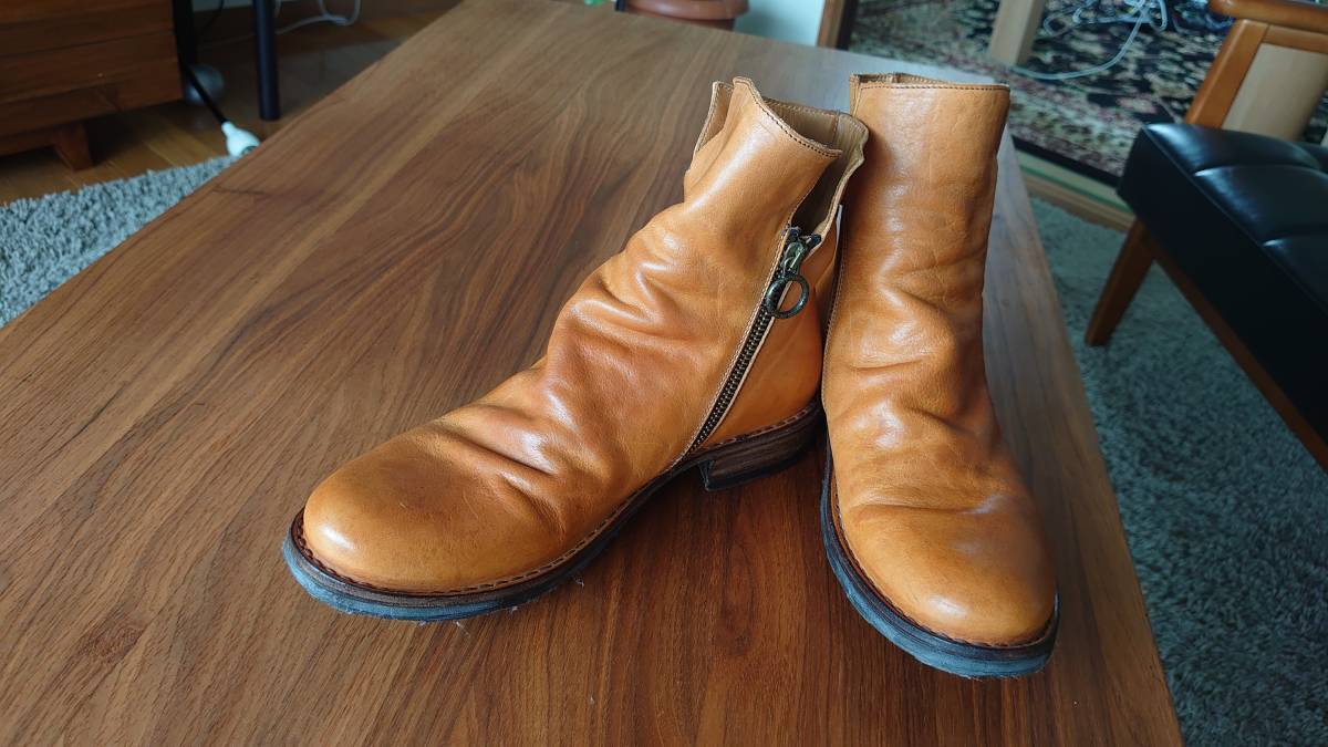 FIORENTINI BAKER サイドジップレザーブーツ 39 フィオレンティーニ 