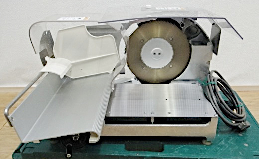 ハクラ精機 アルファ 手動式パンスライサー A-80B 100V / のこ刃