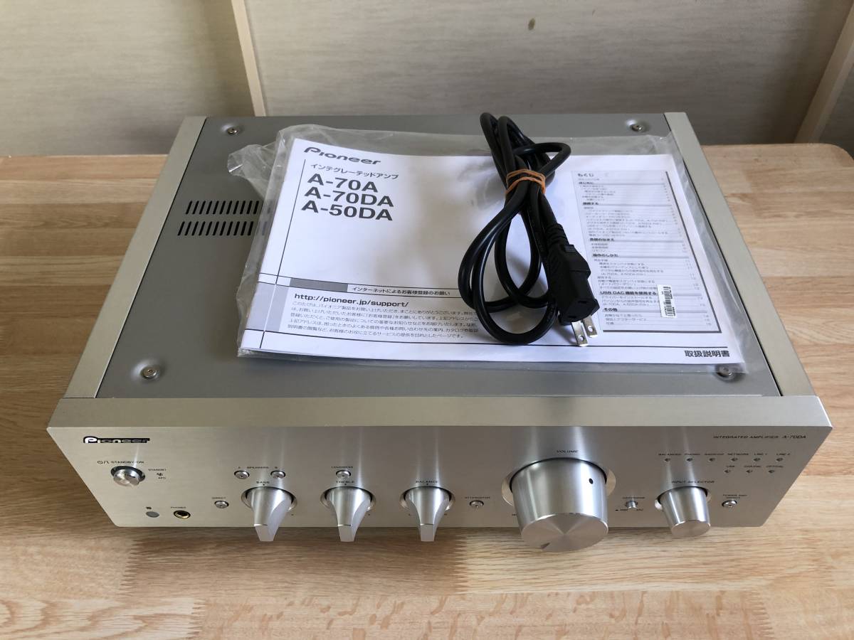 PIONEER パイオニア プリメインアンプ A-70DA ジャンク品です。