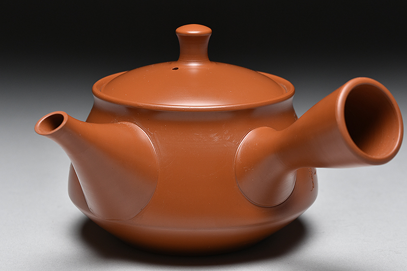 茶器セット ップ 煎茶器セット 陶器 茶壷セット 【 石龍 造 常滑焼 朱