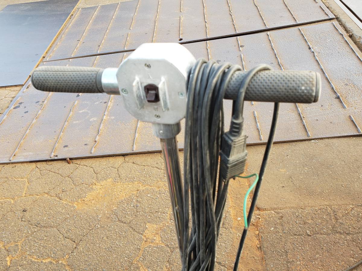 ☆売切☆丸林電機 8型 電動ポリッシャー◇通電確認のみ④