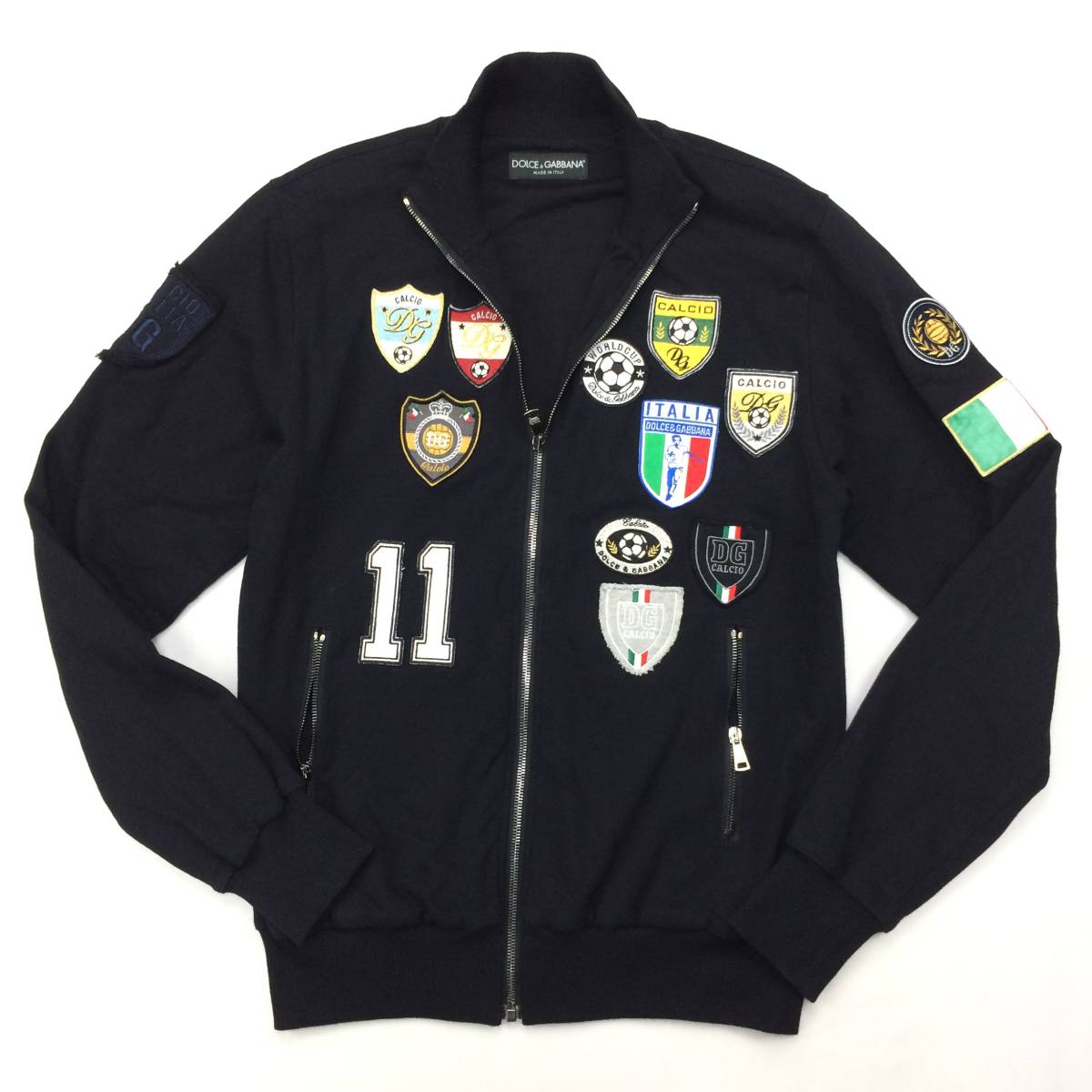 DOLCE&GABBANA CALCIO トラックジャケット DOLCE＆GABBANA/ドルチェ＆ガッバーナ】CALCIO＆ITALIA (ナンバー