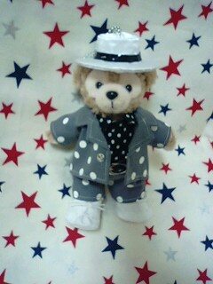 ☆ダッフィー 嵐★Beautiful World 櫻井君ソロ風 ぬいば衣装_1