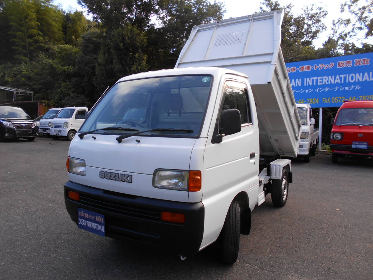 キャリイ R4⁄5 頑丈ダンプ 4WD 令和 6年 5月まで車検あり 3km キャリイ 
