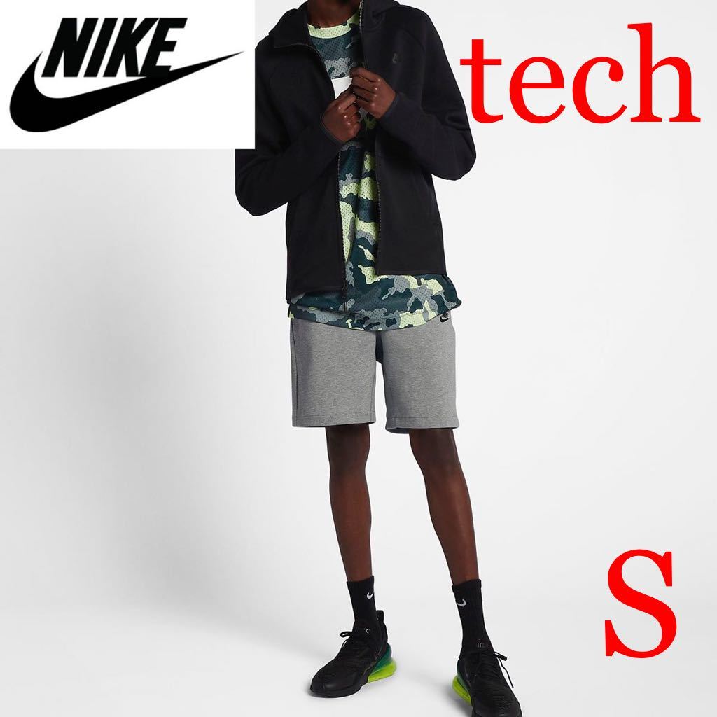 セール，人気SALE NIKE テックフリース ハーフパンツ ナイキ tech ショートパンツ グレー(ナイキ)｜売買されたオークション情報、yahooの商品情報をアーカイブ公開 - オークファン ロング