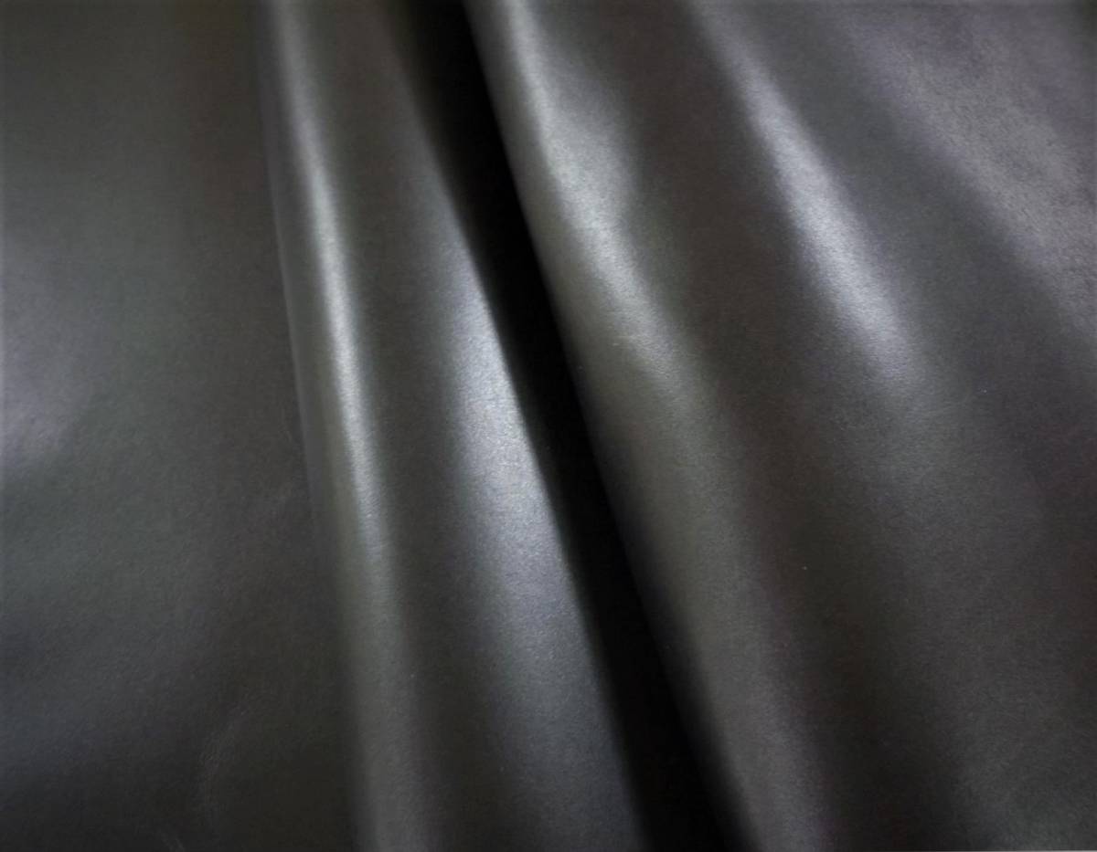  何 も使えっる牛革黒のスムースレザー 生地は良いA/B 半艶の上品な革 1.1mm 216 し(材料)｜売買されたオークション情報、yahooの商品情報をアーカイブ公開 - オークファン 材料