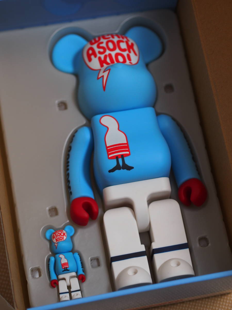 未使用新品】ベアブリックBE@RBRICK☆UNDEFEATED 400%+100%☆アンディ
