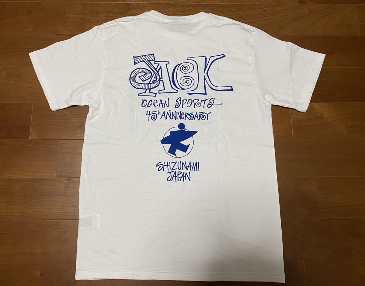 STUSSY JACK OCEAN SPORTS 45周年 記念 限定 Tシャツ Mサイズ 