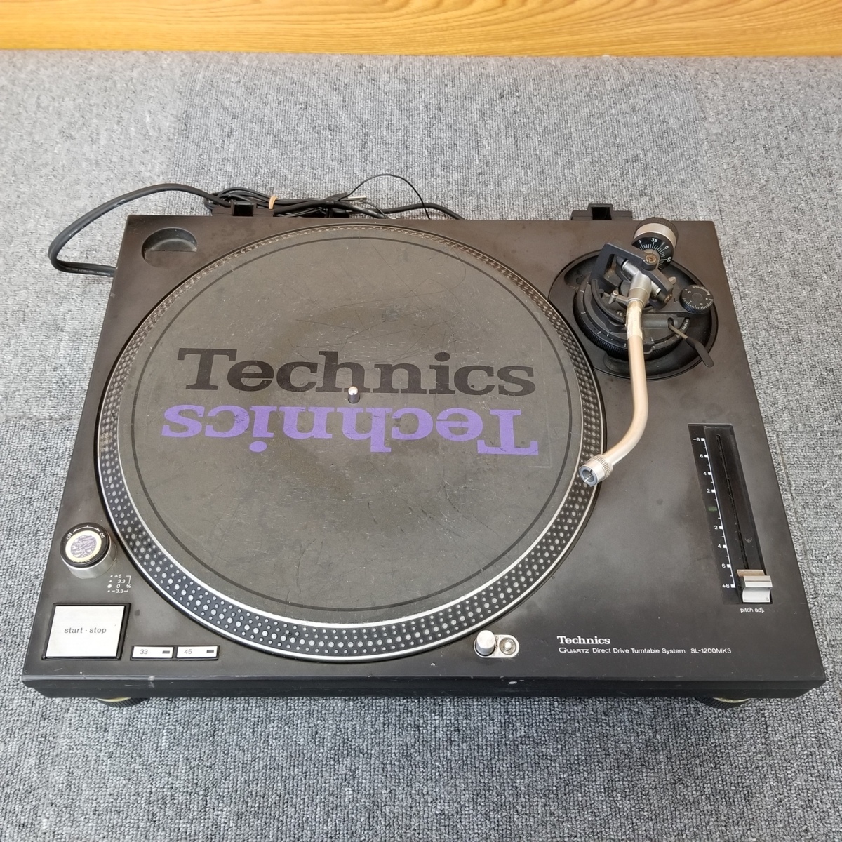 Technics SL-1200MK3 ターンテーブル 公式通販 テクニクス 状態良 SL 