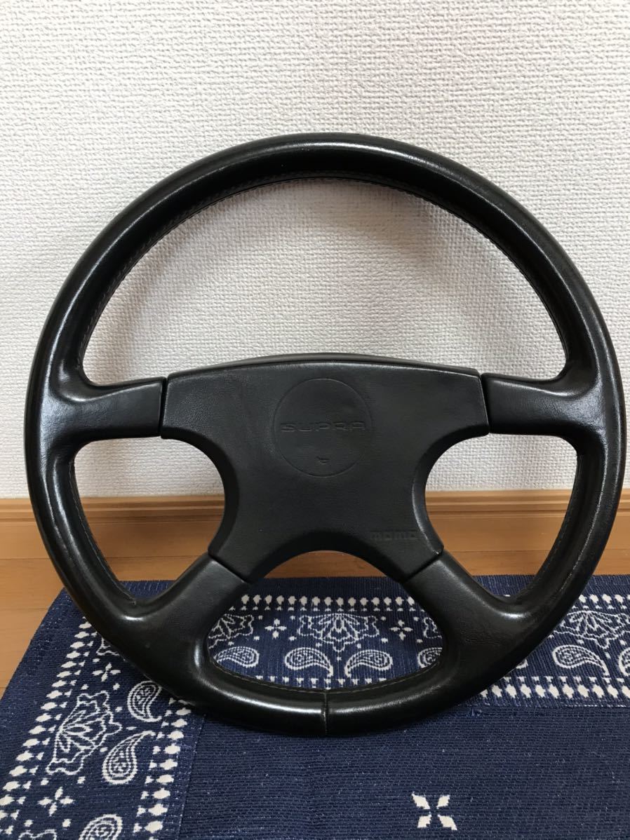 スープラ JZA70 純正 ステアリング 純正オプション OP 当時物 希少