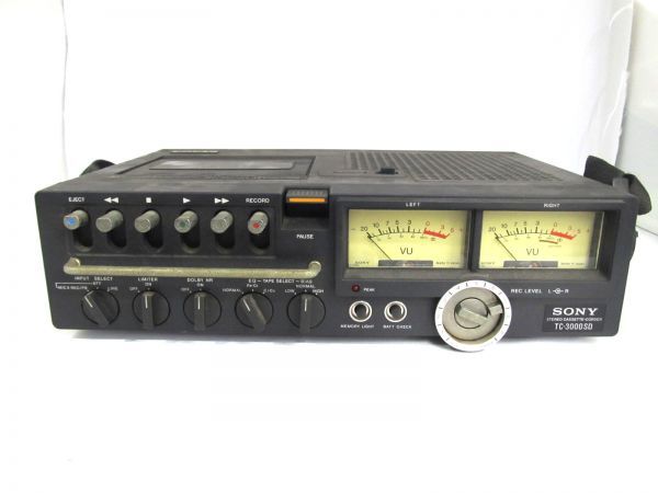ソニー SONY 超古いソニー製遂に1960年代！黎明期のカセットレコーダー