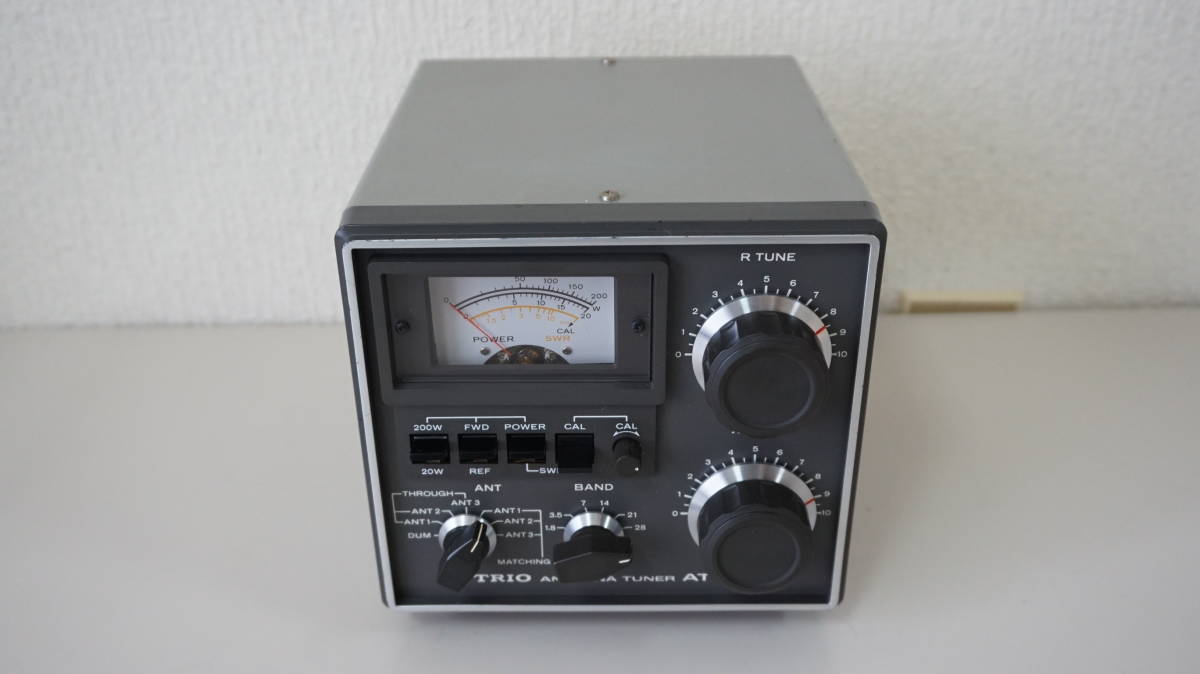 TRIO(kenwood)HF用 アンテナチューナー ANTENNA TUNER AT-200 TRIO