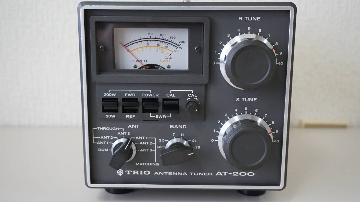 TRIO(kenwood)HF用 アンテナチューナー ANTENNA TUNER AT-200 【公式通販】